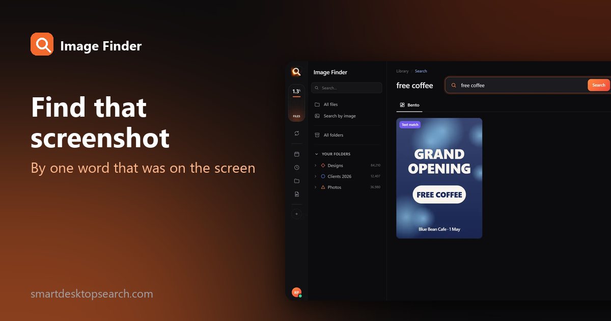 How to Find That Screenshot You Took (Even When You Only Remember One Word in It)