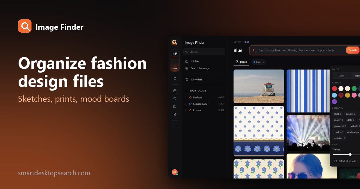 How Fashion Designers Organize and Find Sketches, Prints and Mood Boards